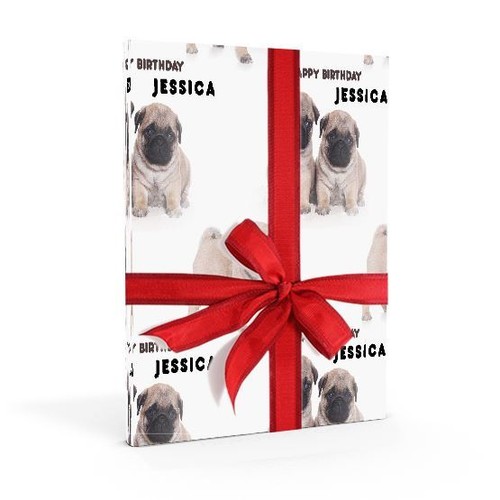 Personalised pug dog pugs - pug,
