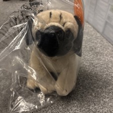 Pug Doggy Soft Plush Toy New