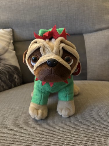 Pug dog soft toy - pug, by