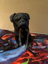 Black Pug Decretive Statue