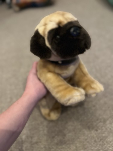 Pug stuffed animal teddy - pug,
