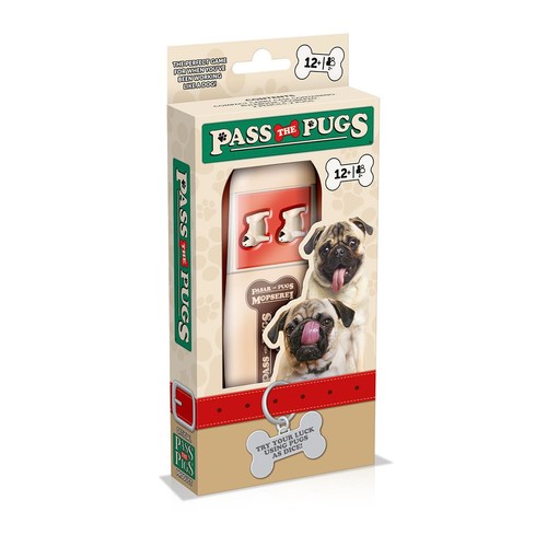 Pass the pugs dice game - pugs,