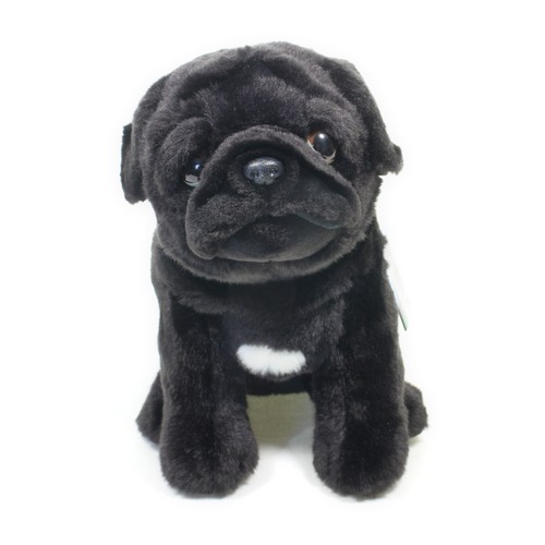 Faithful friends black pug - faithful,